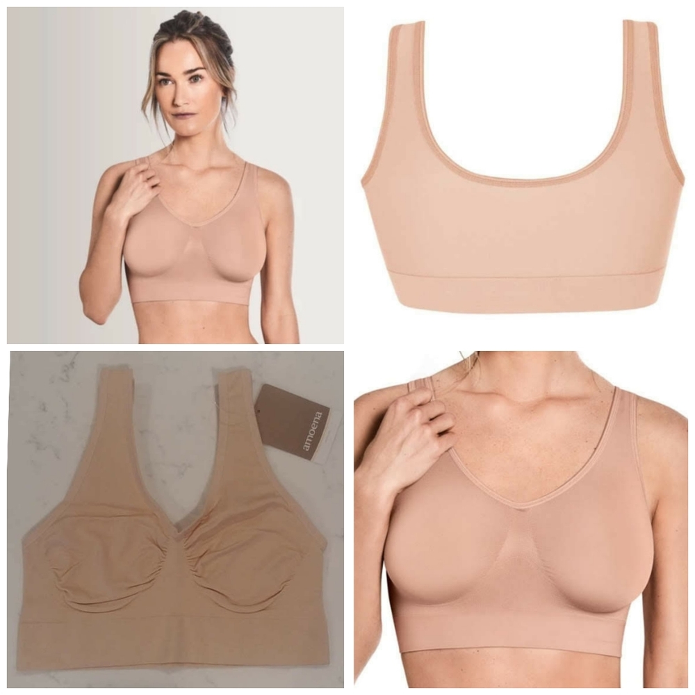 Amoena, Soft Bustier Wire-Free Bra, Rose Nude